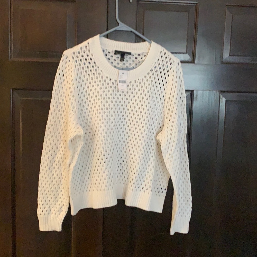 NWT cream colored sweater size 14/16